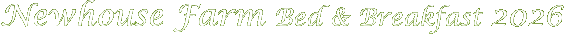 Newhouse Farm Bed & Breakfast Logo